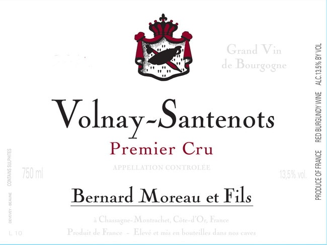  Volnay-Santenots Premier Cru AOC