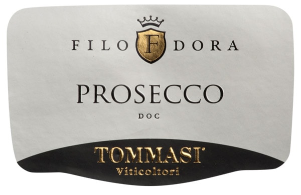 Этикетка вина DOC Prosecco
