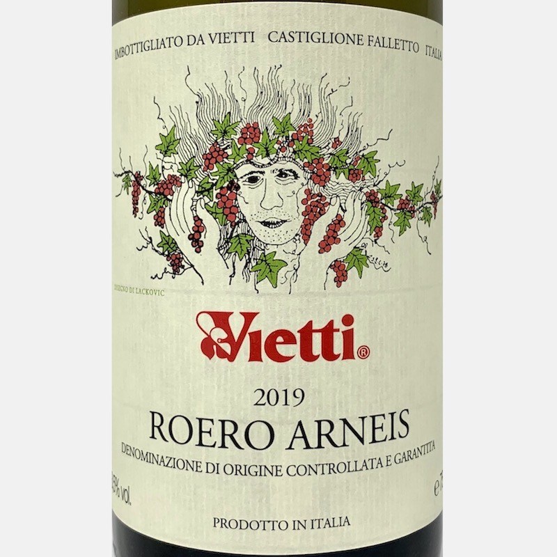 Этикетка вина Roero Arneis Vietti
