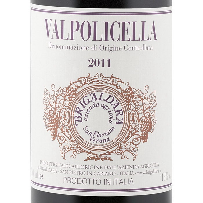 Этикетка базового вина Вальполичелла
